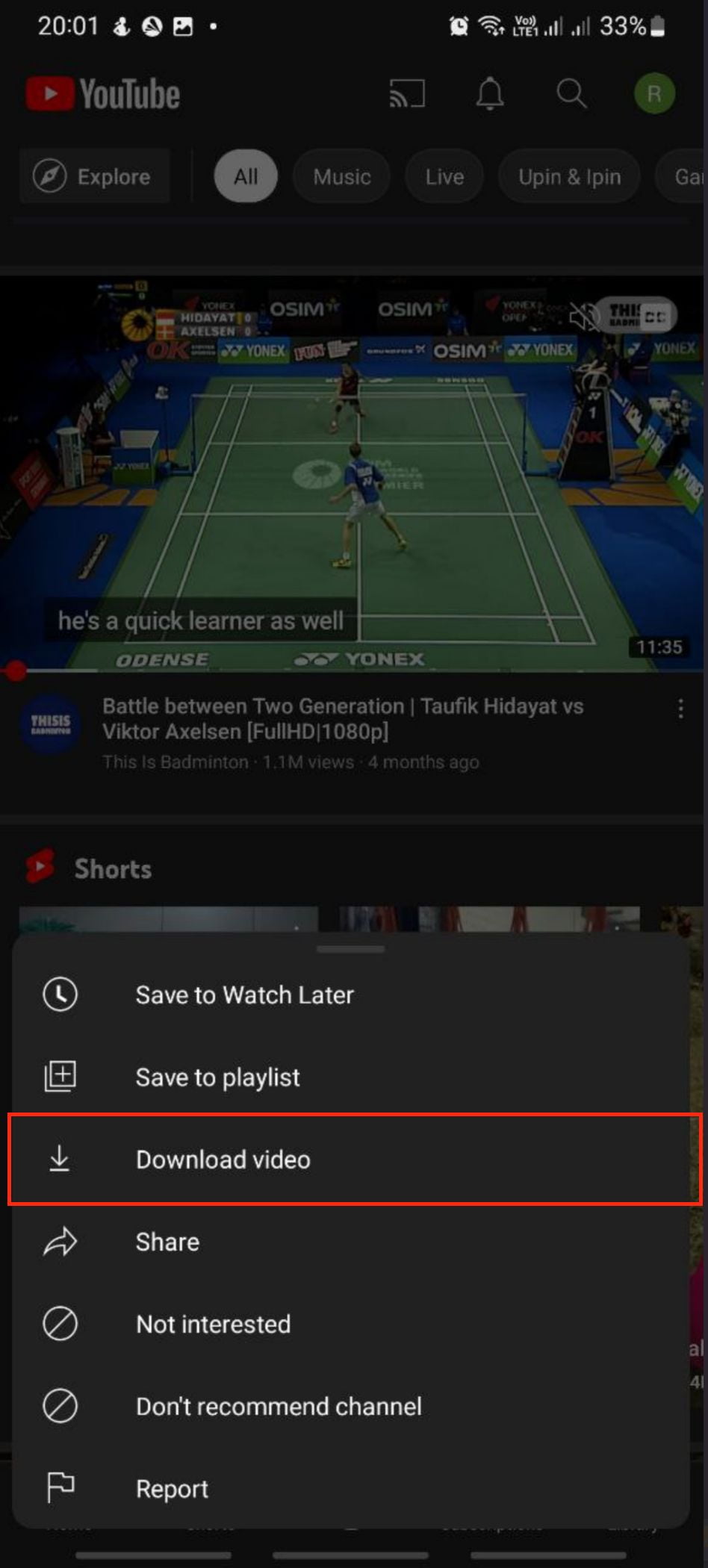 How to Watch YouTube Offline Using Android