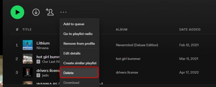 How to Delete a Playlist on Spotify via Desktop