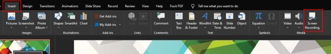 How to Record the Screen on Windows 10 Using PowerPoint