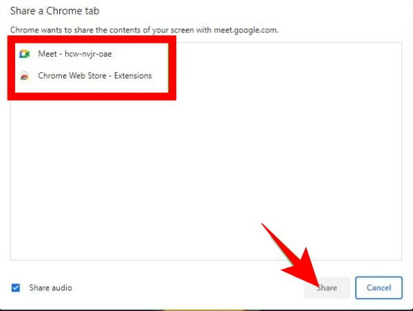 How To Share Audio In Google Meet Presentation