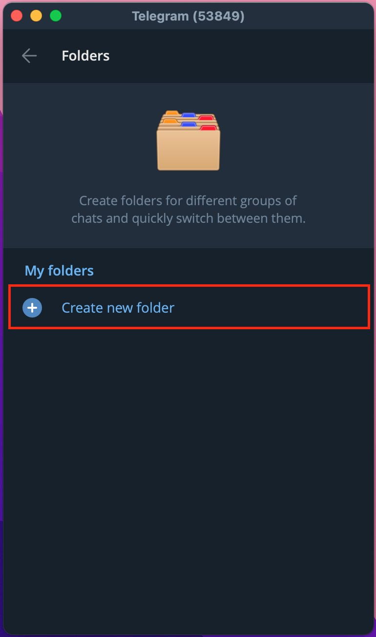 How to Enable and Make Chat Folders in Telegram Desktop App