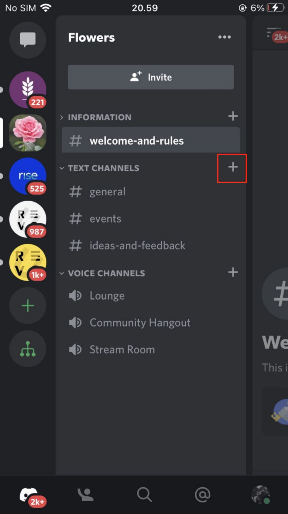 How to Change a Discord Channel Permission to Read Only from Discord for iOS