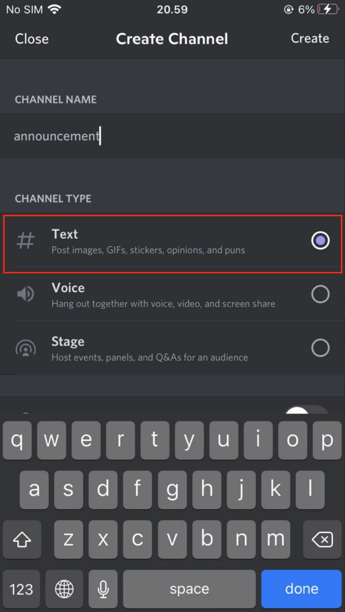 How to Change a Discord Channel Permission to Read Only from Discord for iOS