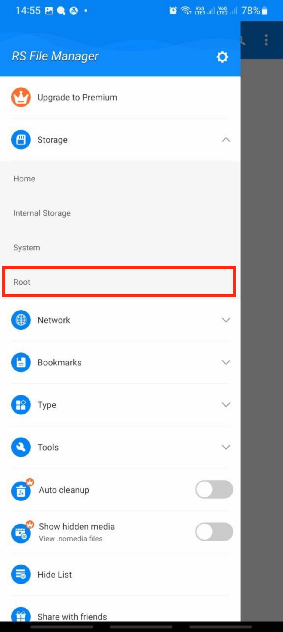 How To Root Android Using RS File Explorer