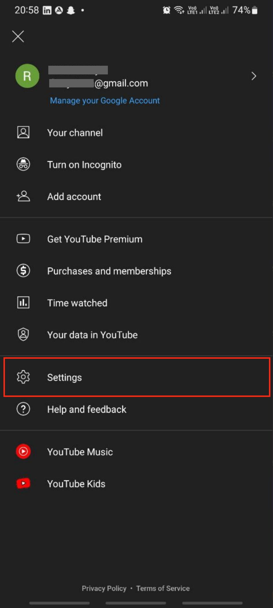 How to Disable Restricted Mode on YouTube via Youtube Mobile Apps