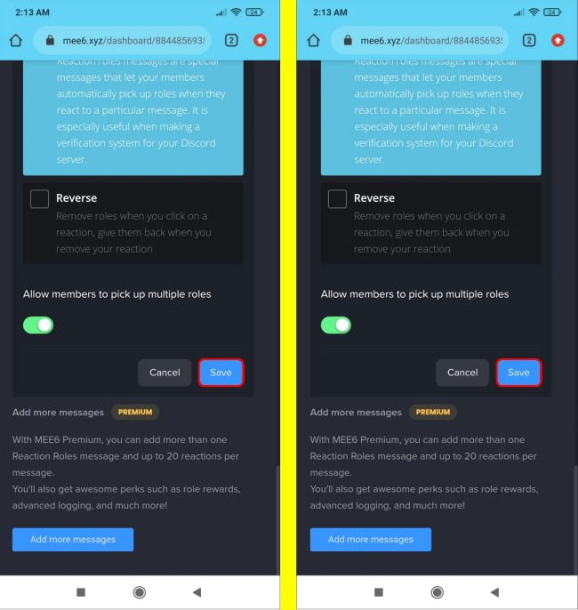 How To Enable Reaction Roles In Discord Using Android/iPhone