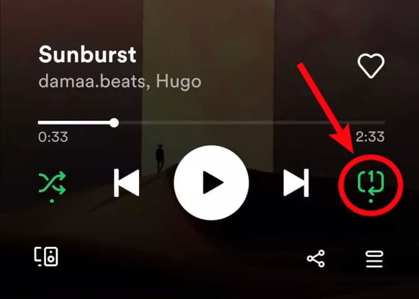 How to Repeat Songs on Spotify From Android or iPhone