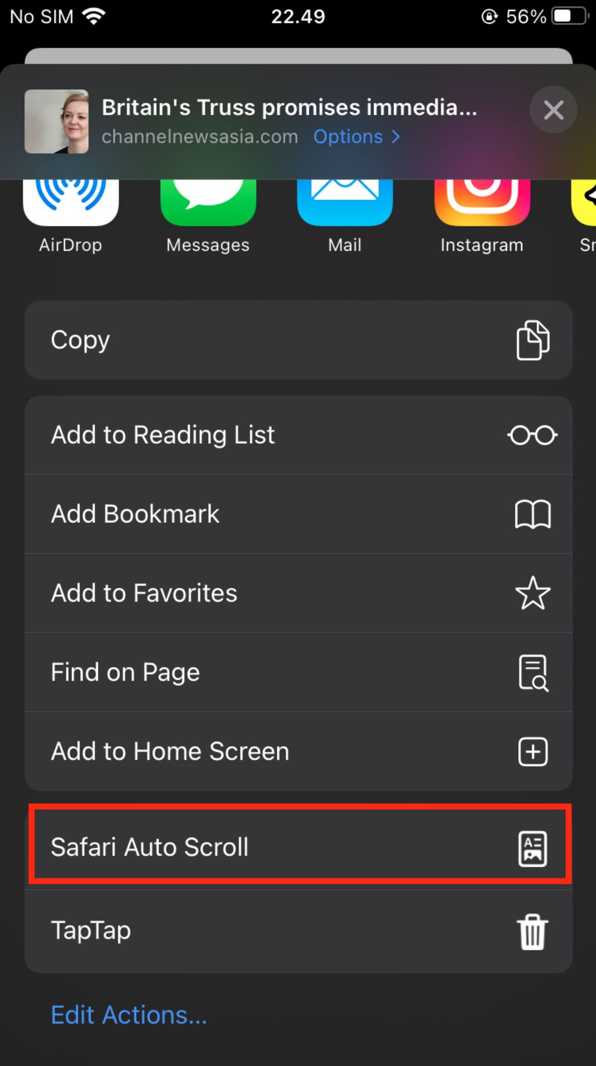 How to Scroll Hands-Free Through Long Webpages on Your iPhone