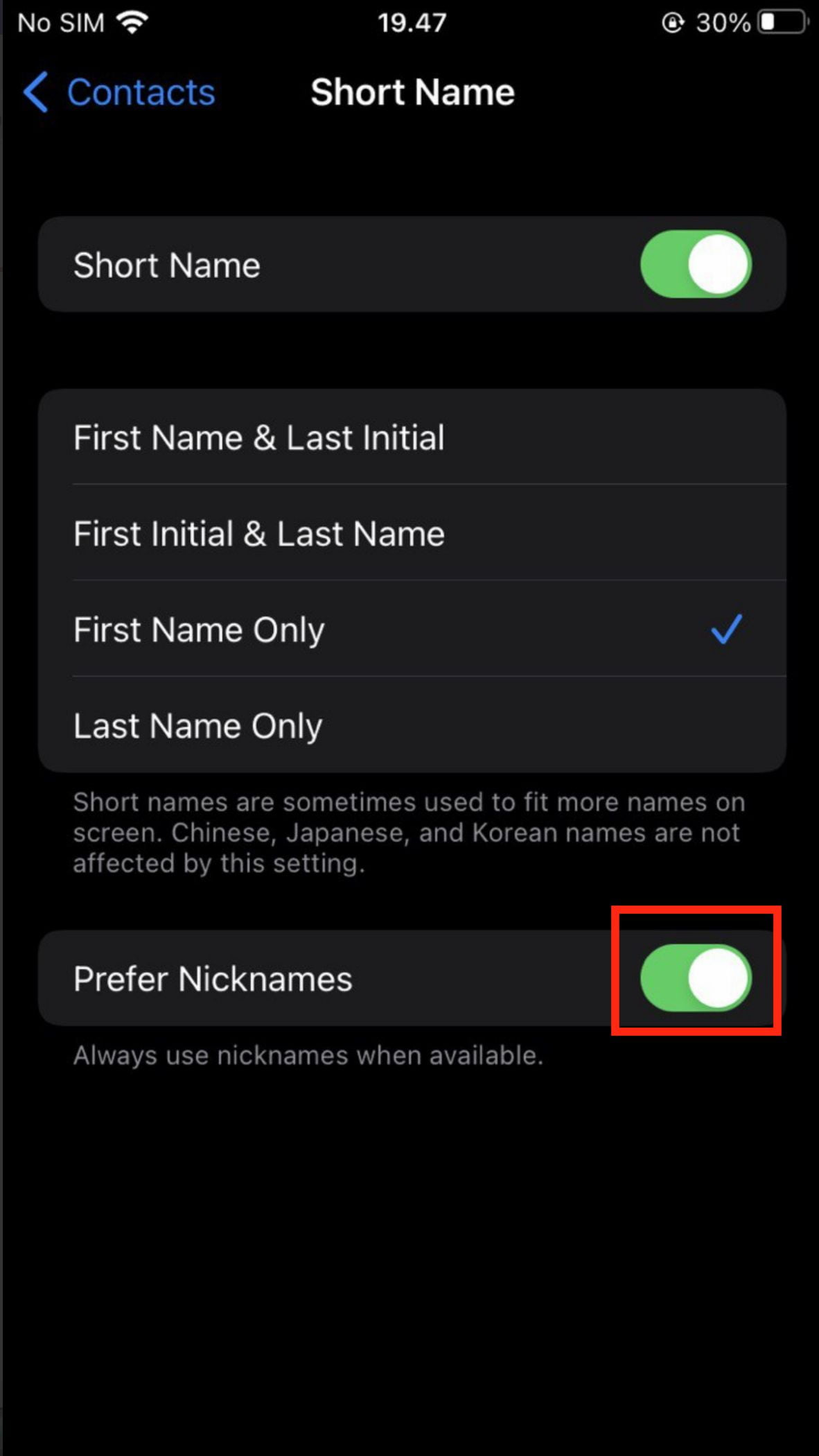 How to Hide Unwanted Contacts on iPhone