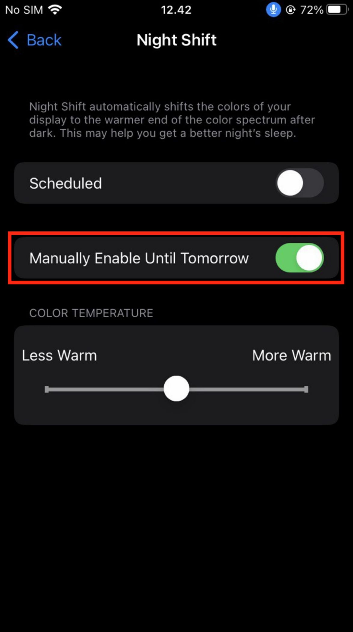 How to Disable Blue Light on iPhone