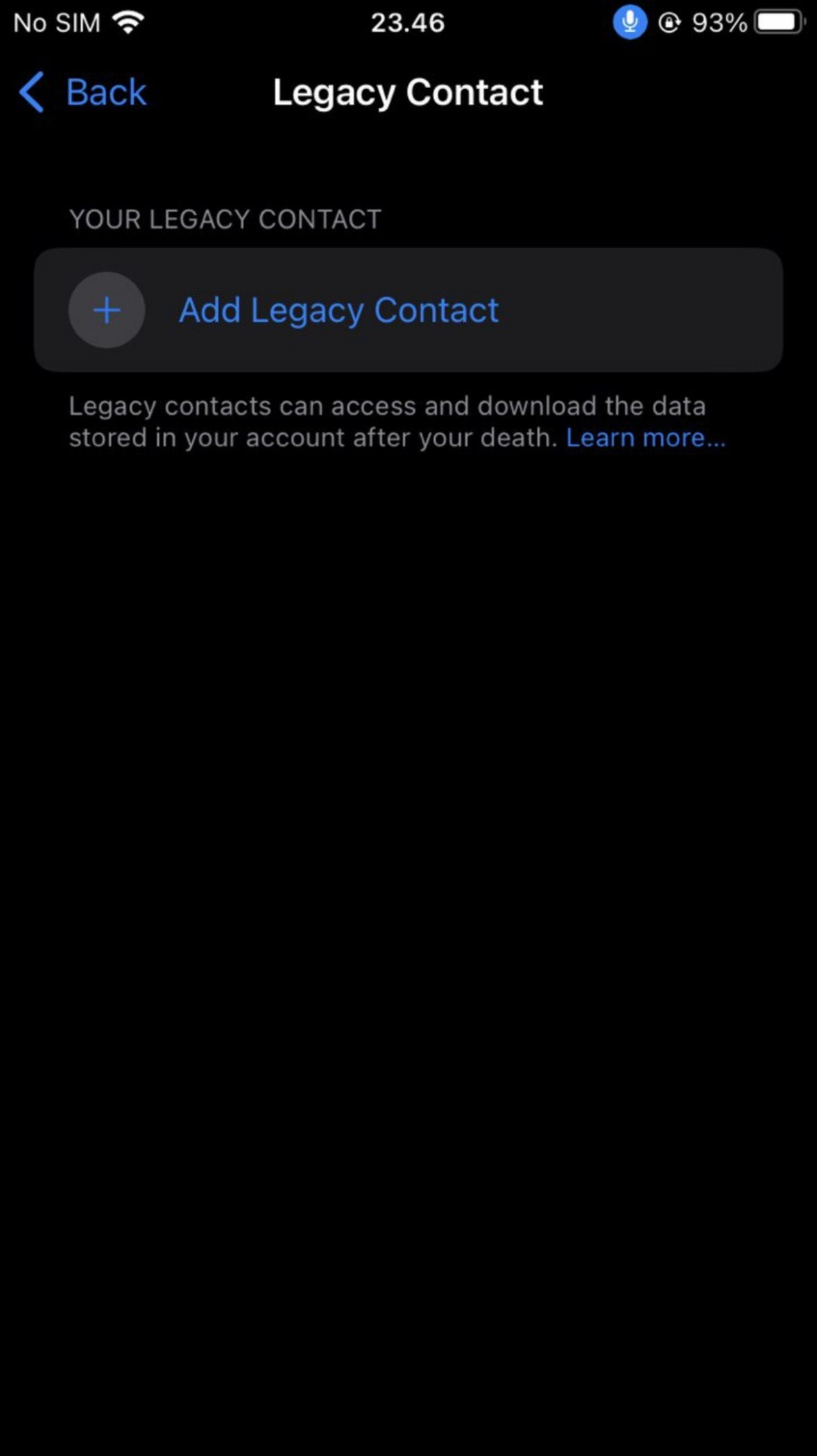 How to Enable Digital Legacy on Your iPhone