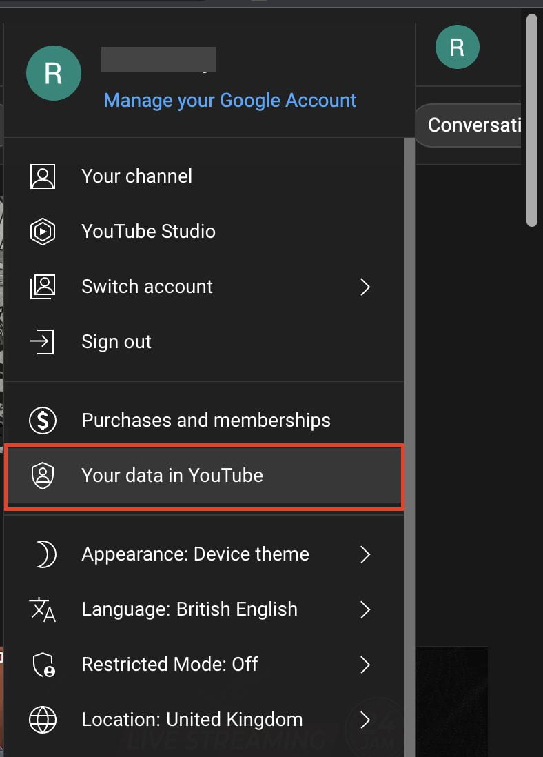 How to Reset YouTube Recommendations from Browser