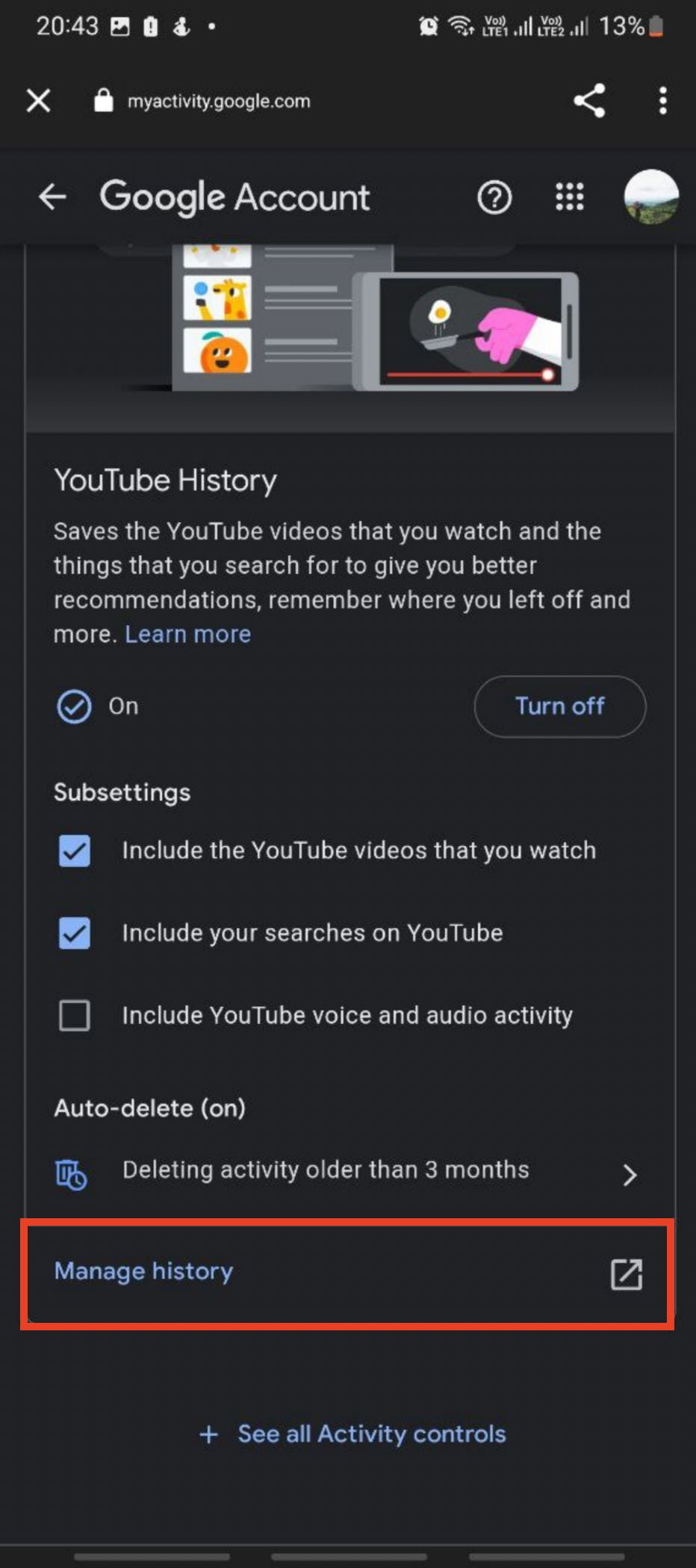 How to Reset YouTube Recommendations Using Android