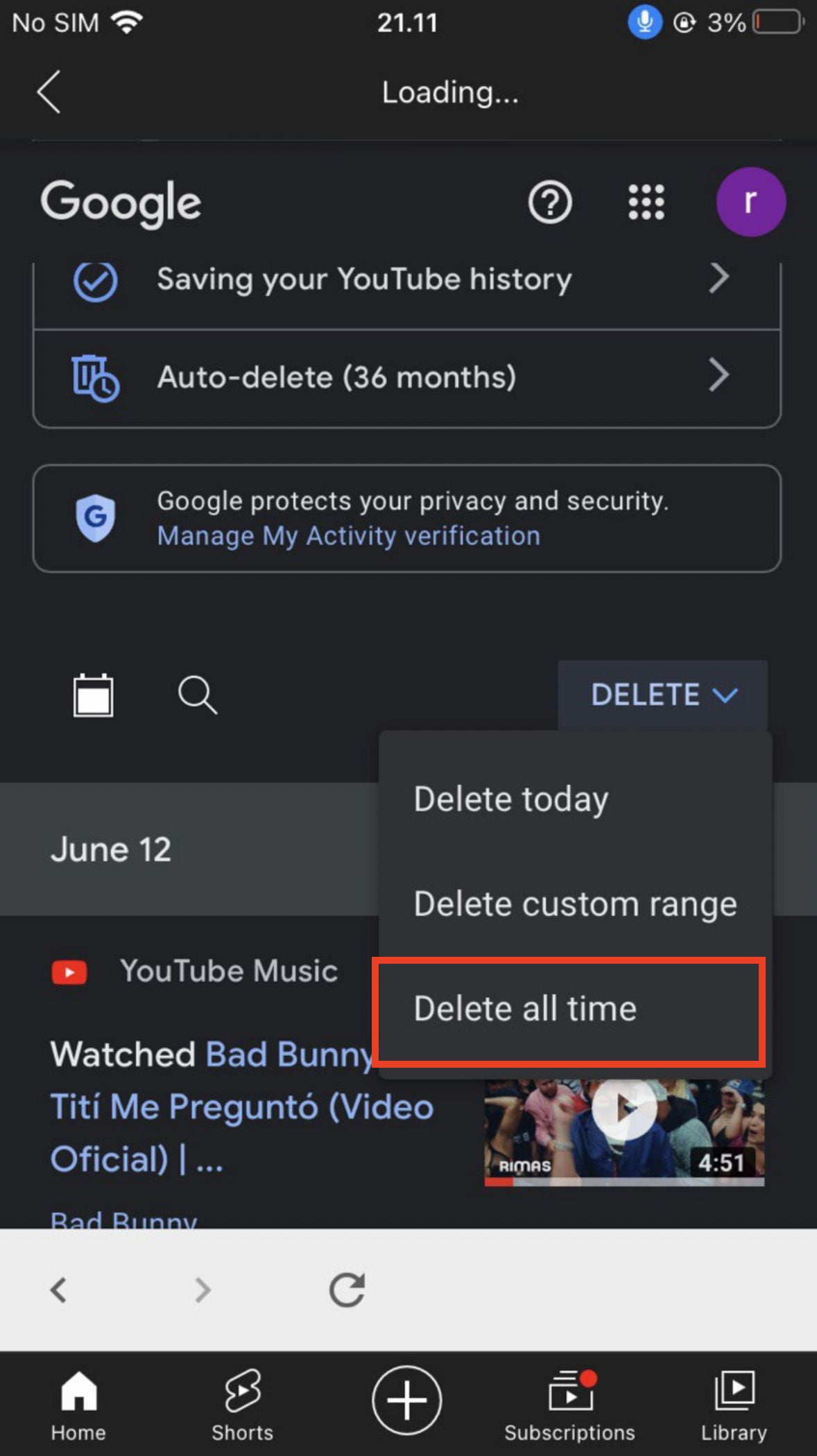 How to Reset YouTube Recommendations Using iPhone