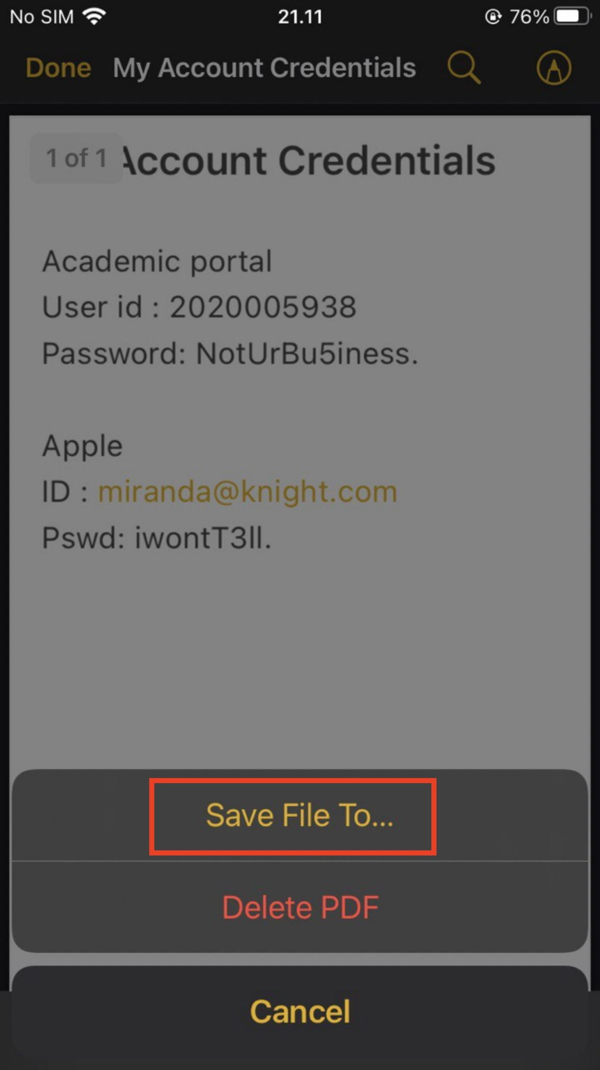 How to Export Our Apple Notes as PDF Files From iPhone