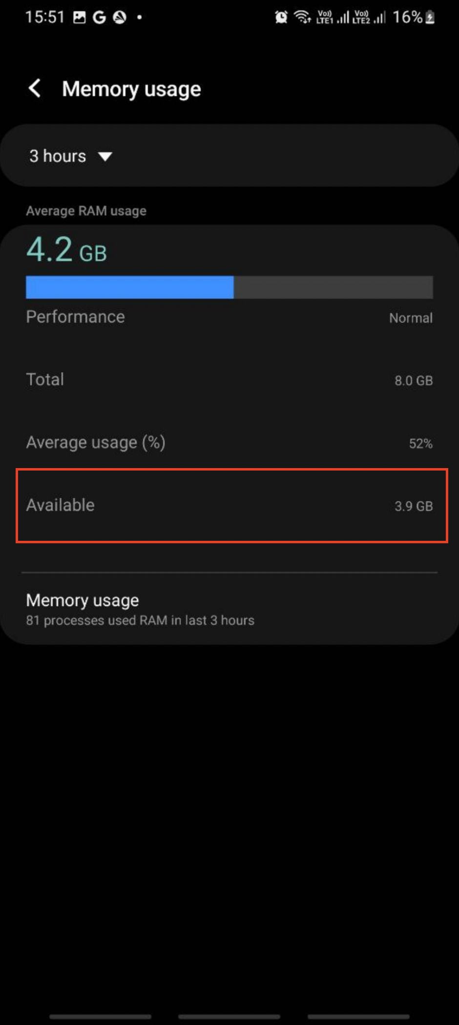 How to Check Available RAM Capacity in Android