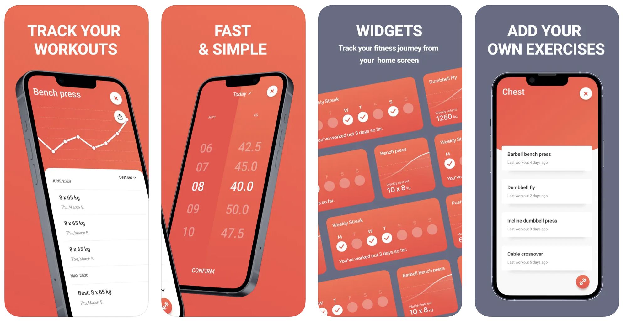 Strongify Easy Workout Tracker