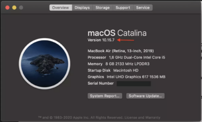 How to Check Your Mac OS Version and Update It to the Latest Version 3