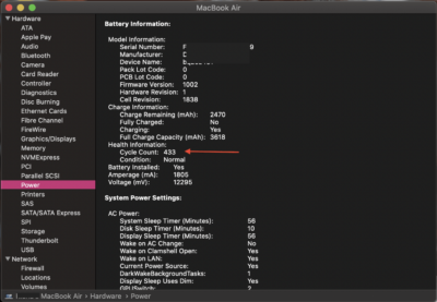 How to Determine Your MacBook Battery Cycle Count 3