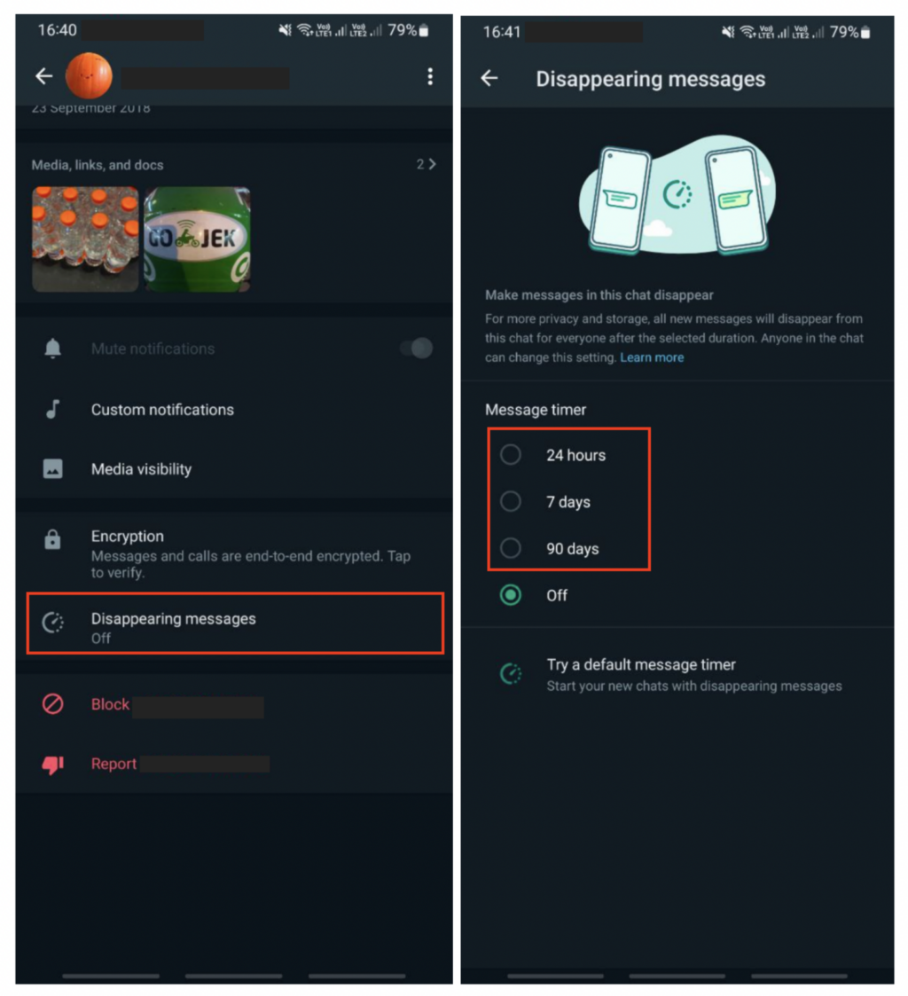 How to Activate Disappearing Messages on WhatsApp