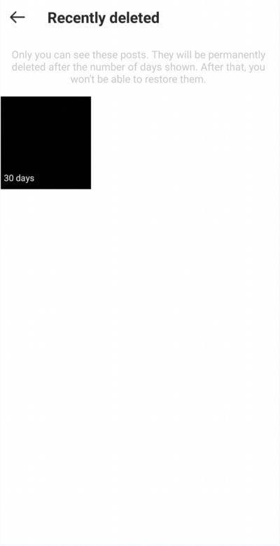 How to Restore Deleted Content on Instagram