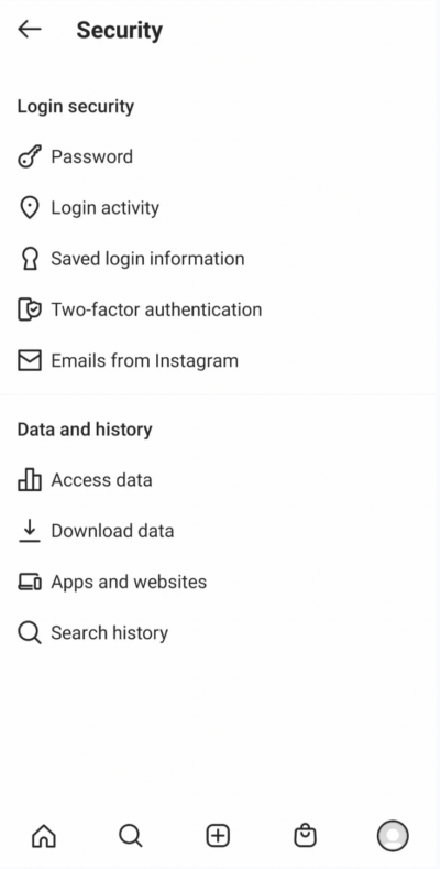 How to Clear Instagram Search History