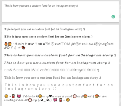 How to Use Your Own Fonts on Instagram Stories