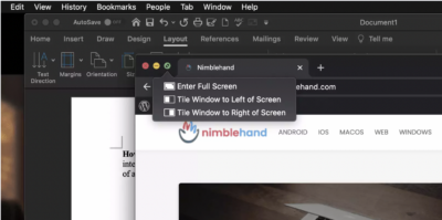 How to Use Split View in MacOs Screen