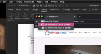 How to Use Split View in MacOs Screen