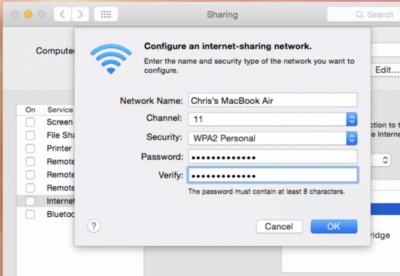 How to Turn Your MacBook Into A Wi-Fi Hotspot Easily