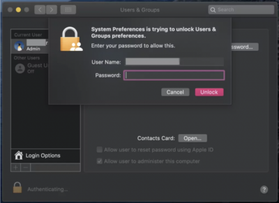 How to Change Your Mac and MacBook Login Password