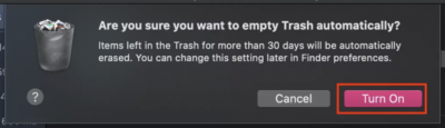 How to Empty Your Trash Automatically on MacOS