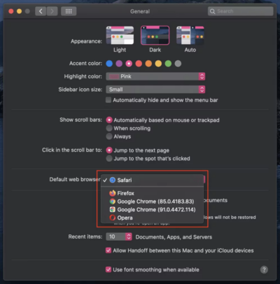 How to Change Safari to Another Browser as Default Browser on MacBook