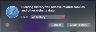 How to Clear the Cache and History of Safari Browser on MacOS